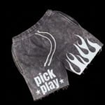 Acid Wash Shorts Men