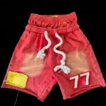 Acid Wash Shorts Men