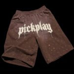 Acid Wash Shorts Men
